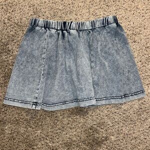 Highway Jean Skirt